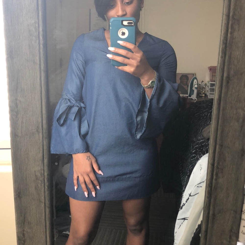Denim Minidress